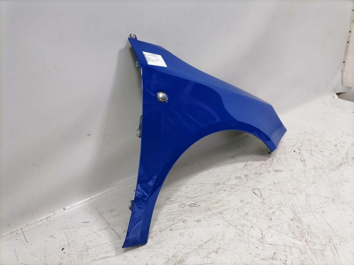 Skoda Fabia 2 5J original Kotflügel vorn rechts 4590 Dynamic Blau Bj.2009